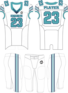 Uniformes de fútbol americano juvenil personalizados tackle sarga bordado y sublimado uniforme para hombres - Product Image 6