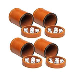 กล่องใส่ลูกเต๋าหนัง PU คุณภาพสูง พร้อมโลโก้สั่งทำ ถ้วยใส่ลูกเต๋าแบ็คแกมมอน สำหรับเกมพนันมืออาชีพ - Product Image 5