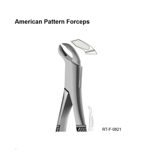 Pinzas de Extracción Dentales Ergonómicas de Estilo Americano Hechas de Acero Inoxidable por Roboz Tech Pakistán - Product Image 6