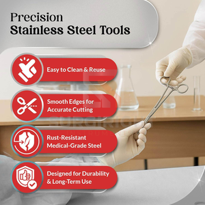 Kit de dissection avancé 30 pièces pour laboratoire de biologie, ensemble d'anatomie, formation médicale et vétérinaire, manche de scalpel, couteau chirurgical CE - Product Image 6