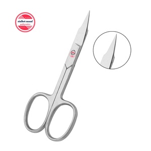 Hot Sale <b>Cuticle</b> <b>Scissors</b> Curved Blade Tip Sharp <b>Cuticle</b> Curved <b>Scissors</b> Manicure Nail <b>Scissor</b> Stainless Steel - Product Image 3