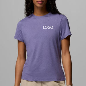 Suministro de Prendas Superiores de Algodón para Mujer, Diseño de Color Sólido, con Precio Económico para Compradores al por Mayor / Diseño de Ropa Casual - Product Image 1