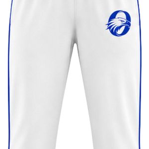 Men's <b>White</b> Blue <b>Cricket</b> Pants Long Sports Trousers Team Uniform Bottoms Outdoor Match Wear Training Apparel Athletic Clothing - Product Image 5