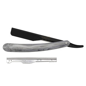 Navajas de Afeitar Profesionales para Hombre con Estilo, Navajas Rectas de Barbero con Mango de Plástico - Product Image 5