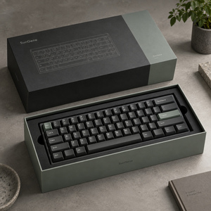 Boîte à couvercle amovible personnalisée SunGene Key Studio pour clavier mécanique compact - Product Image 1