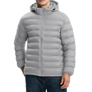 Custom Color Thin Line Design Puffer Jacket <b>Bubble</b> <b>Coat</b> Thick Cotton Padded Winter Parka Stand Collar Unisex - Product Image 3