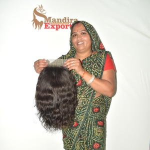 Raw Hair Wholesale Remy Pure Virgin Indian <b>Human</b> Hair Extensions Black Color Wavy Weaving HD for Lace <b>Wig</b> Single Weft 100g - Product Image 4