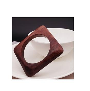 Brazalete de Madera Natural Moderno para Mujer, Hecho a Mano, Tamaño Personalizado para Regalo, Artesanía Natural - Product Image 1