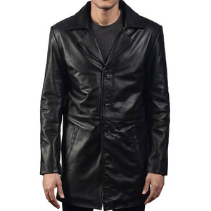Manteau en cuir pour homme, dernière collection, respirant, de qualité supérieure, best-seller, faible MOQ, pour vente en ligne. - Product Image 1