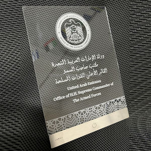 Etiqueta de Acrílico Plástico VIP Personalizada con Grabado, Logotipo Personalizado, Impresión Digital, Luz LED, Invitación de Lujo, Promoción Empresarial - Product Image 6