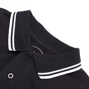 Polo de Alta Calidad para Hombre, Color Rojo Sólido, Manga Corta, Resistente al Agua, Tela Lisa - Product Image 5