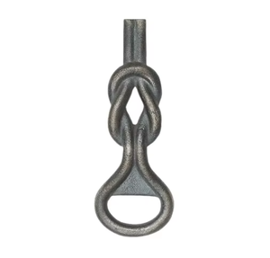 Ouvre-bouteille manuel en acier inoxydable en forme d'ancre, design clé portable en métal, ouvre-bouteille multifonction - Product Image 2