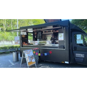 The Best square Food Truck, Fully Equipped <b>Mobile</b> Kitchen, Standard <b>Catering</b> Food <b>Trailer</b>. - Product Image 1