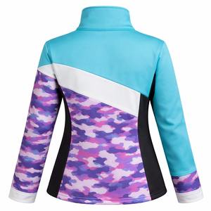 Nouvelle veste coupe-vent et imperméable à manches longues avec fermeture éclair et impression couleur pour le ski et le patinage sur glace, veste coupe-vent pour homme - Product Image 3