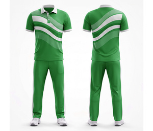 <b>Cricket</b> Team Wear Uniform with OEM & ODM Service | Men Women Youth <b>Cricket</b> Wears Polo Shirt and Trouser Full Team - Product Image 1