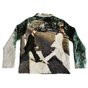 GINWEN Customized Logo Light Sports Satin Bomber Jacket Baseball Letterman Jacket <b>Green</b> <b>Silk</b> Shell Varsity Jacket Satin Man - Product Image 5