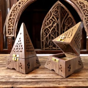 APPARATUS 2025 New High Quality Luxury Wood Mother Pearl Bakhoor Arabic Oud Incense Burner Aromatherapy Home Fragrance Ramadan - Product Image 3