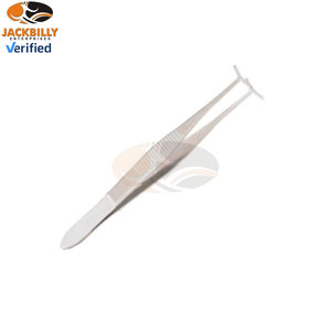 Pinzas de Fijación Oftálmicas Verdes de Acero Inoxidable, Juego de Instrumentos Manuales, Herramientas Quirúrgicas Duraderas con Conformidad MOL - Product Image 2