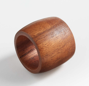 Anillo para Servilletas de Madera de Haya de Alta Calidad, Ecológico y Duradero, Diseño Clásico para Bodas - Product Image 2