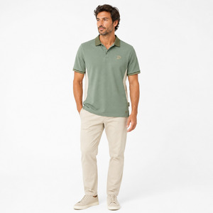 Camiseta Polo de Algodón para Hombre con Logotipo Personalizado, Manga Corta, Transpirable, Tipo Piqué, OEM, Marca Privada, Venta al Por Mayor - Product Image 4