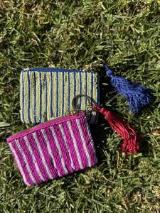 Artistic Beaded Coin Pouch with Fine Embroidery Work and Beautiful Handcrafted Surface Detailing - Product Image 2