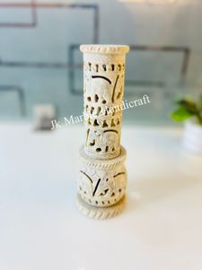 Handmade Stone Incense Burner <b>With</b> Elephant Carving Aromatic <b>Diffuser</b> All-Season Use Wholesale Best Price - Product Image 4