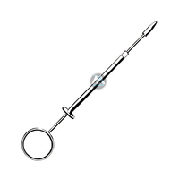 Canule de trocart en acier inoxydable pour chiens chats bovins équins instruments d'équipement vétérinaire produit de toilettage pour animaux de compagnie