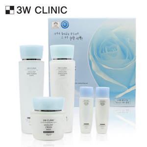 Excellent ensemble de soins de la peau blanchissants en 3 pièces, 3W Clinic, pour le visage - Product Image 1