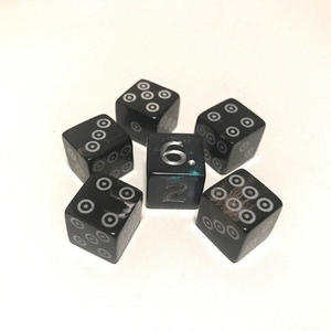 Dados de Cuerno de Búfalo Natural, Ecológicos y con Patrones Únicos para Juegos de Rol, Alta Calidad - Product Image 5