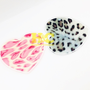 Acrylic Tiles Lash Tiles <b>Heart</b> <b>Shapes</b> Durable Eyelash Extension Tools Glass Trays Pallet Holder Tweezer Magnet Custom Tiles - Product Image 3