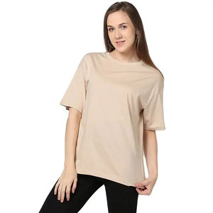 T-shirt respirant en jersey de coton à manches courtes pour femme, coupe régulière, motif graphique, idéal pour la course, le yoga et le fitness en extérieur (vente en gros) - Product Image 6