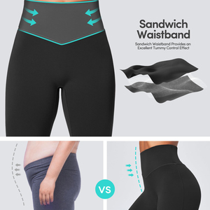 Flare <b>Leggings</b> For Women High Waist Crossover Yoga Pants High Quality Soft Athletic <b>Flared</b> Trousers Compression Gym Wear - Product Image 4