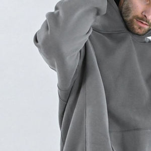 Hoodies surdimensionnés pour hommes, tendance, anti-rides, vente en gros, prix bas - Product Image 4