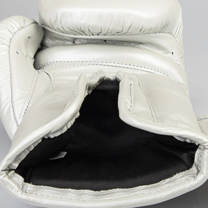 Guantes de Boxeo Profesionales de Cuero Resistente para Entrenamiento y Sparring con Soporte para Muñeca para Sesiones de Gimnasio - Product Image 5