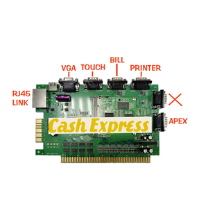 Tablero de juego Cash Express 2 en 1 para máquina de juegos operada con monedas, pantalla única, Fire Link, Fire Ball, WMS 550, Pot of Gold, en venta. - Product Image 3