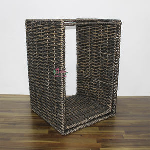 Artex Dong Thap Factory Vietnam Handwoven Decorative Storage Wicker <b>Log</b> <b>Basket</b> Set for Firewood <b>Logs</b> - Product Image 4