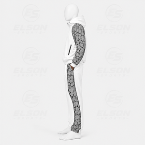 Conjunto de Chaqueta Cortavientos con Cremallera y Costuras Personalizadas de Fábrica y Pantalones Holgados de Nailon, Nuevo Diseño de Conjunto Deportivo Cortavientos - Product Image 3