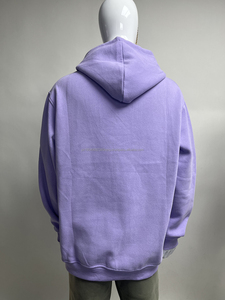 Sweat-shirt à capuche surdimensionné personnalisé pour hommes ensemble de sweat à capuche doublé en satin de soie lacé avec sweats à capuche en soie - Product Image 5