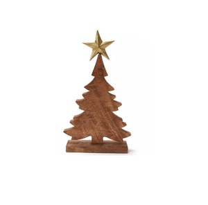 Unique Wooden Christmas <b>Tree</b> <b>Ornament</b> Creative Handmade Hanging Decoration For Christmas <b>Tree</b> Seasonal Celebration - Product Image 3