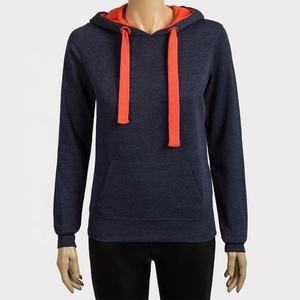 Sudadera con Capucha Personalizada de Fabricante, Informal, 400 Gsm, 100% Algodón Orgánico, Cuello Redondo, Sudadera con Bolsillo Tipo Canguro para Mujer - Product Image 1
