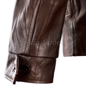 Brown Color Pakistan Made Highest Quality Best Supplier Top Fashionable Women's <b>Genuine</b> <b>Leather</b> <b>Jackets</b> - Product Image 5