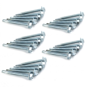 Tornillos Autorroscantes de Acero al Carbono PDC Premium con Cabeza Hexagonal (Métrico/Pulgadas) Recubiertos de Zinc Clase 8 de Alta Resistencia a la Corrosión - Product Image 1