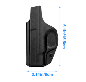 ซองปืนไคเด็กซ์ อุปกรณ์ยุทธวิธี ระบบปลดเร็ว ซองพกพาโพลีเมอร์ทนทานแบบ <span class=keywords><strong>IWB</strong></span> พร้อมระบบปรับมุมเอียงและตัวล็อคแน่นหนา - Product Image 6