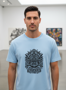 T-shirt décontracté à col rond et manches courtes pour homme, imprimé par transfert thermique personnalisé, coupe classique, 60% coton 40% polyester, 180 grammes - Product Image 1