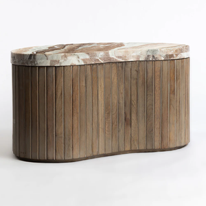 Large Premium Solid Wood marble <b>Nested</b> Extendable Coffee <b>Table</b> Set Custom Color Customizable Design Custom Shape Living Room - Product Image 6