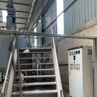 Línea de Producción Automática de Sellador de Neumáticos de Emulsión Estable, Reactor de Alta Cizalla, 380V 220V 500KG, Solución Llave en Mano de China para Exportación