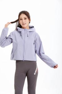 Chaqueta Impermeable con Capucha para Mujer, Transpirable, para Senderismo y Entrenamiento al Aire Libre, Fabricante OEM - Product Image 6