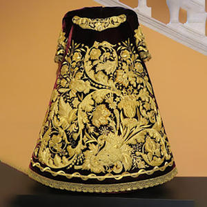 Exhibición Sevilla Fecit 2023 Vestido con Falda Bordada OEM Hecho a Medida 2026 Vestidos y Trajes Bordados a Mano para Mujer - Product Image 1