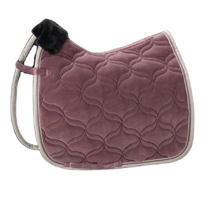 Shemax Horse Equestrian Velvet Crystal Dressage Saddle <b>Cloth</b> - Product Image 1