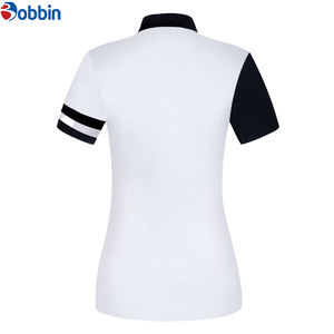 Fabricant de polos de golf brodés avec logo, polos de golf pour femmes confortables et personnalisés, vêtements respirants pour femmes - Product Image 6